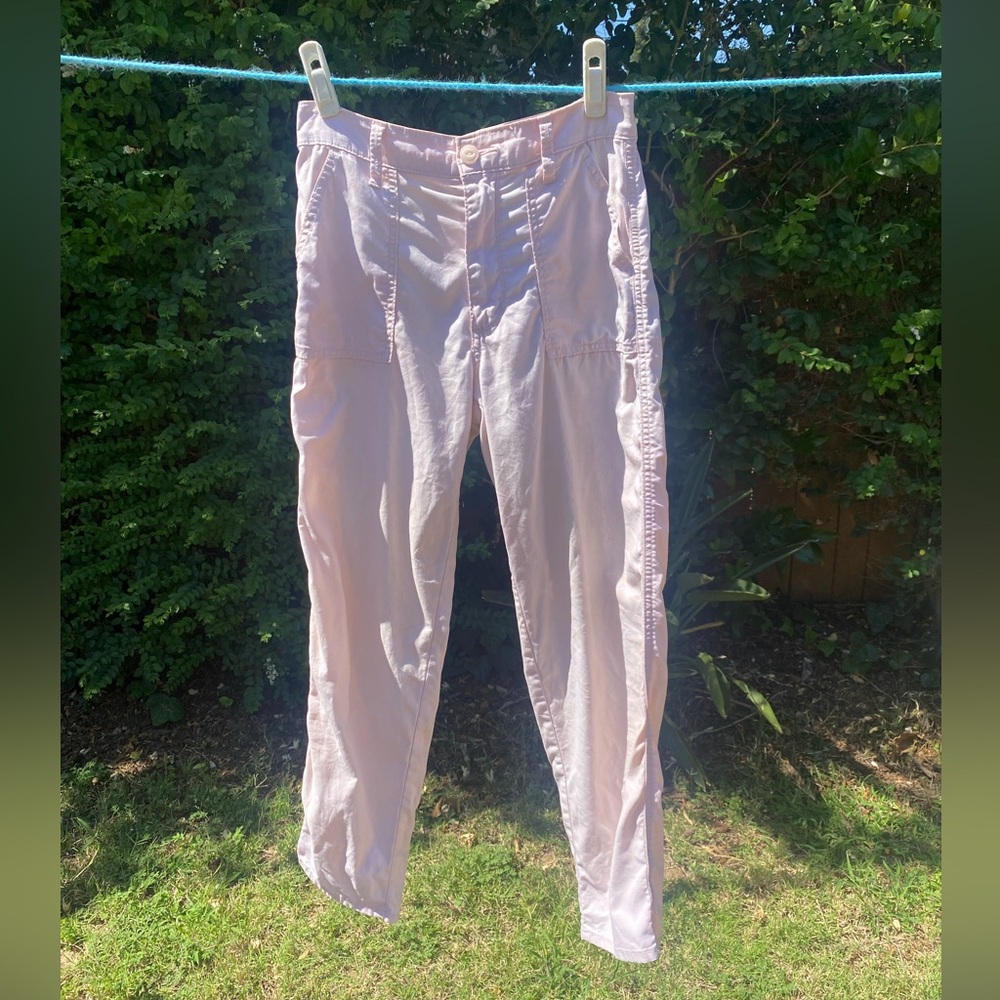 Light pink cotton carpenter pants size 2 / 26